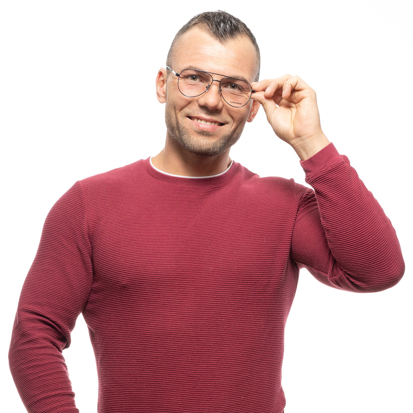 Blaue optische Brillenfassungen für Männer