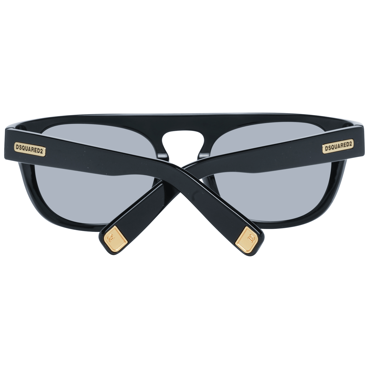 Schwarze Unisex-Sonnenbrille
