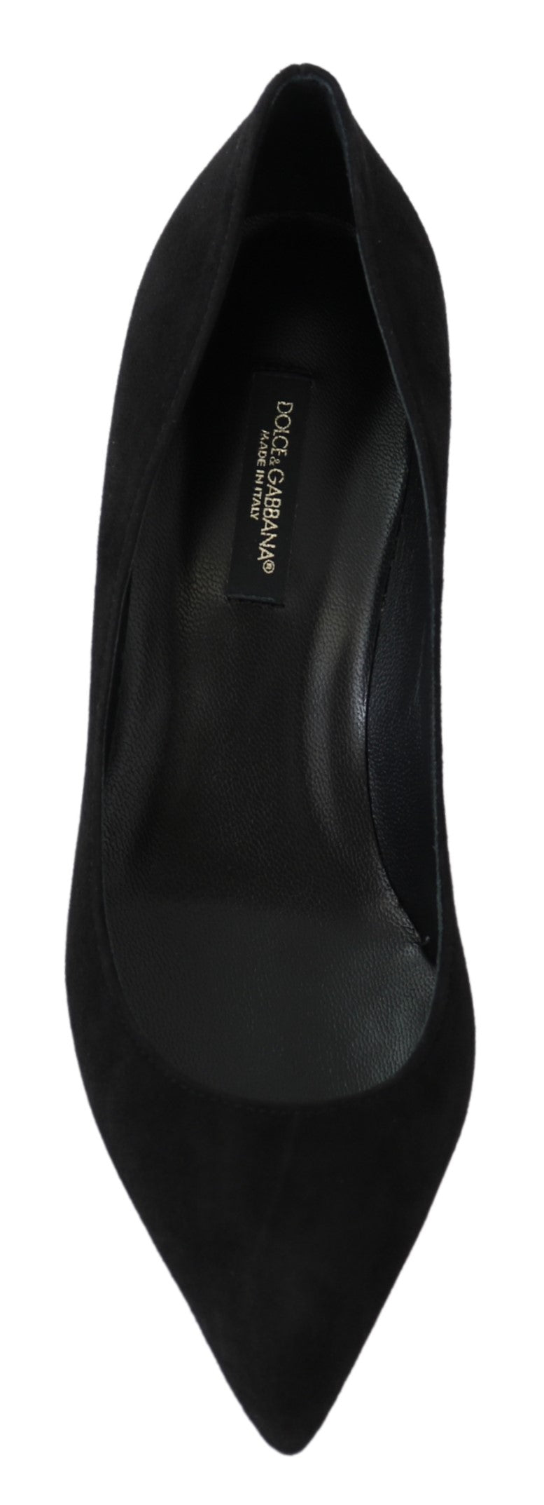 Schwarze Wildleder Heels Pumps Klassische Schuhe