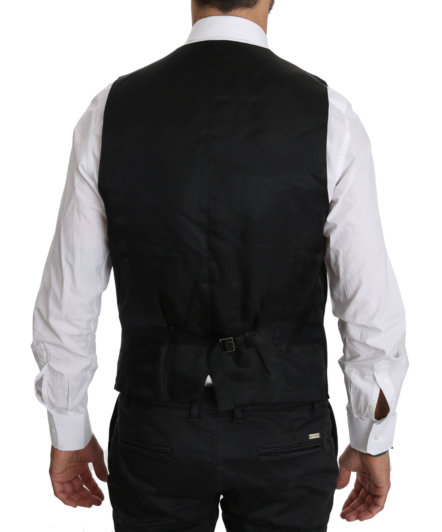 STAFF Schwarze Weste Formelles Gilet Weste