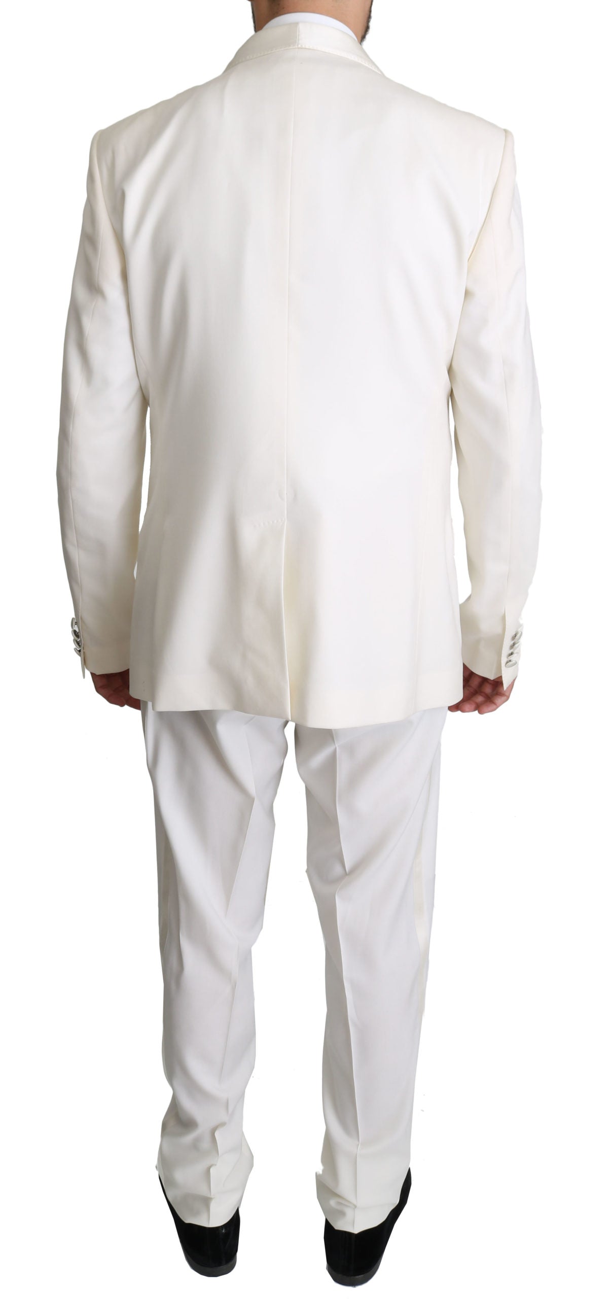 Weißer doppelreihiger 3-teiliger MARTINI Anzug