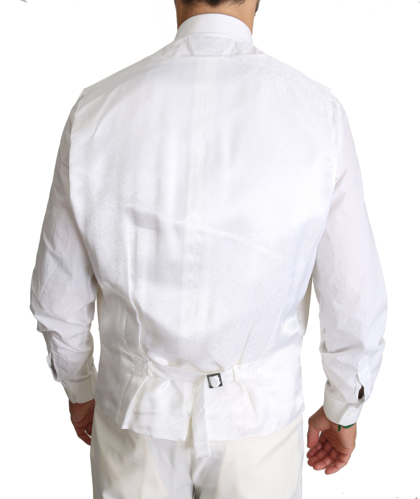 Weißer doppelreihiger 3-teiliger MARTINI Anzug