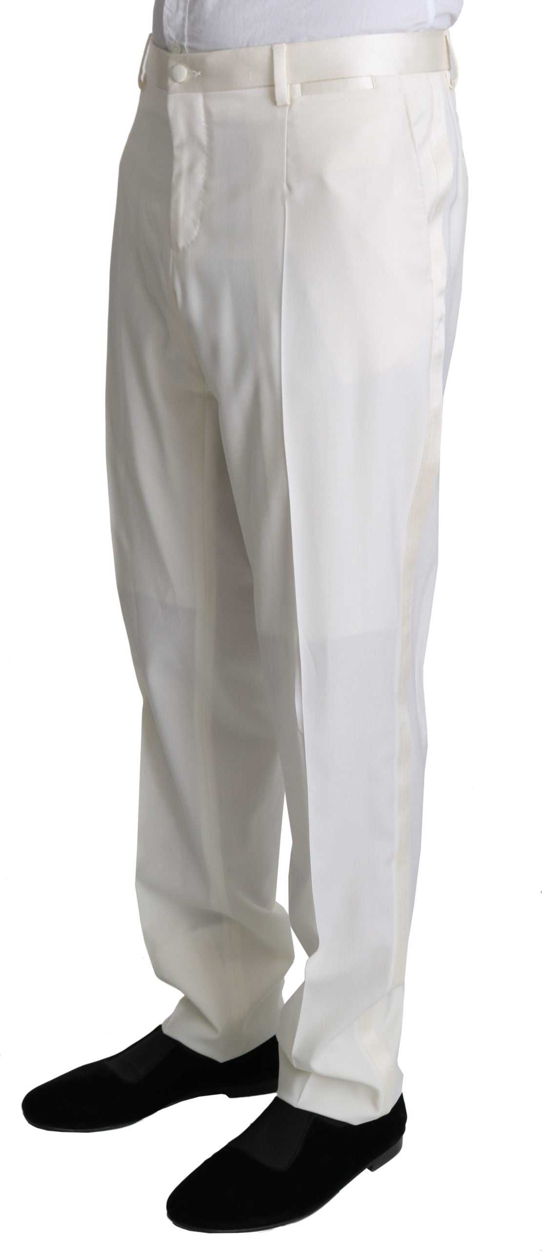 Weißer doppelreihiger 3-teiliger MARTINI Anzug