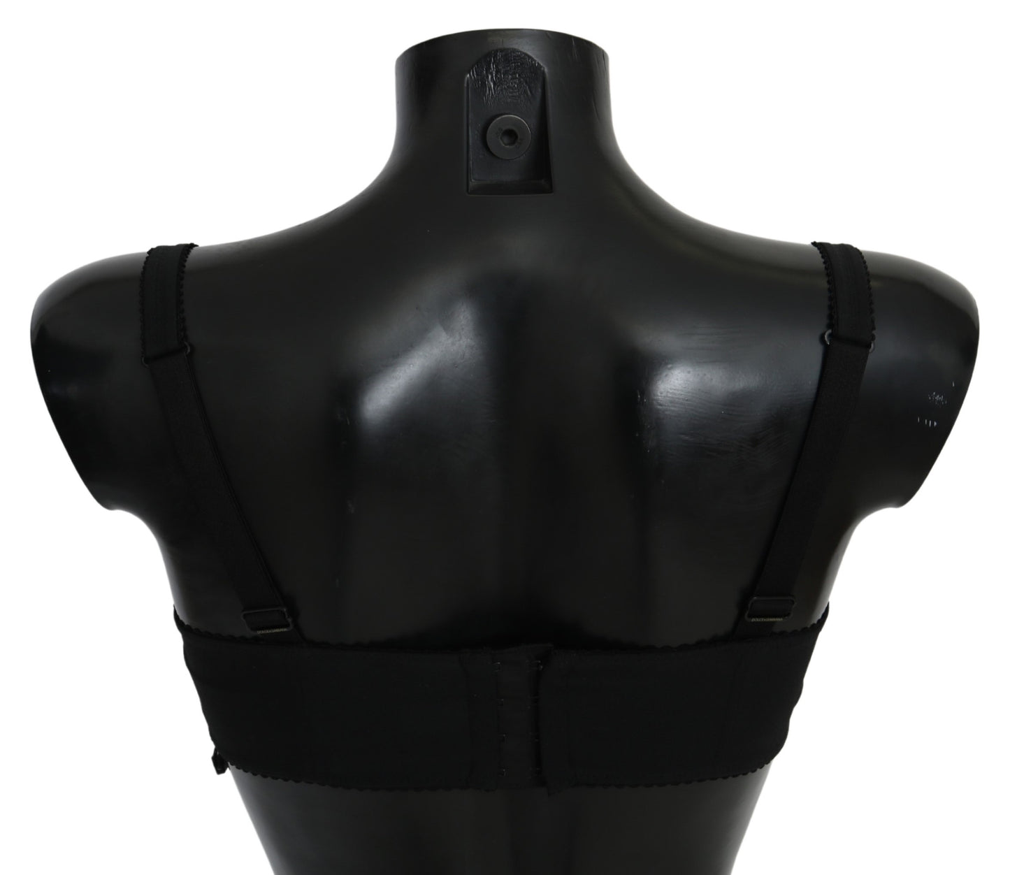 Schwarze Spitze Frauen BH Baumwolle Elasthan Unterwäsche