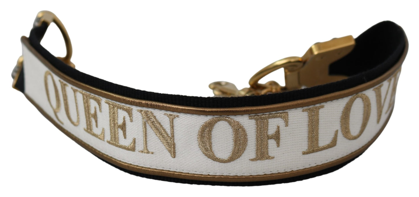 Weiße Königin der Liebe Tasche Schulterriemen