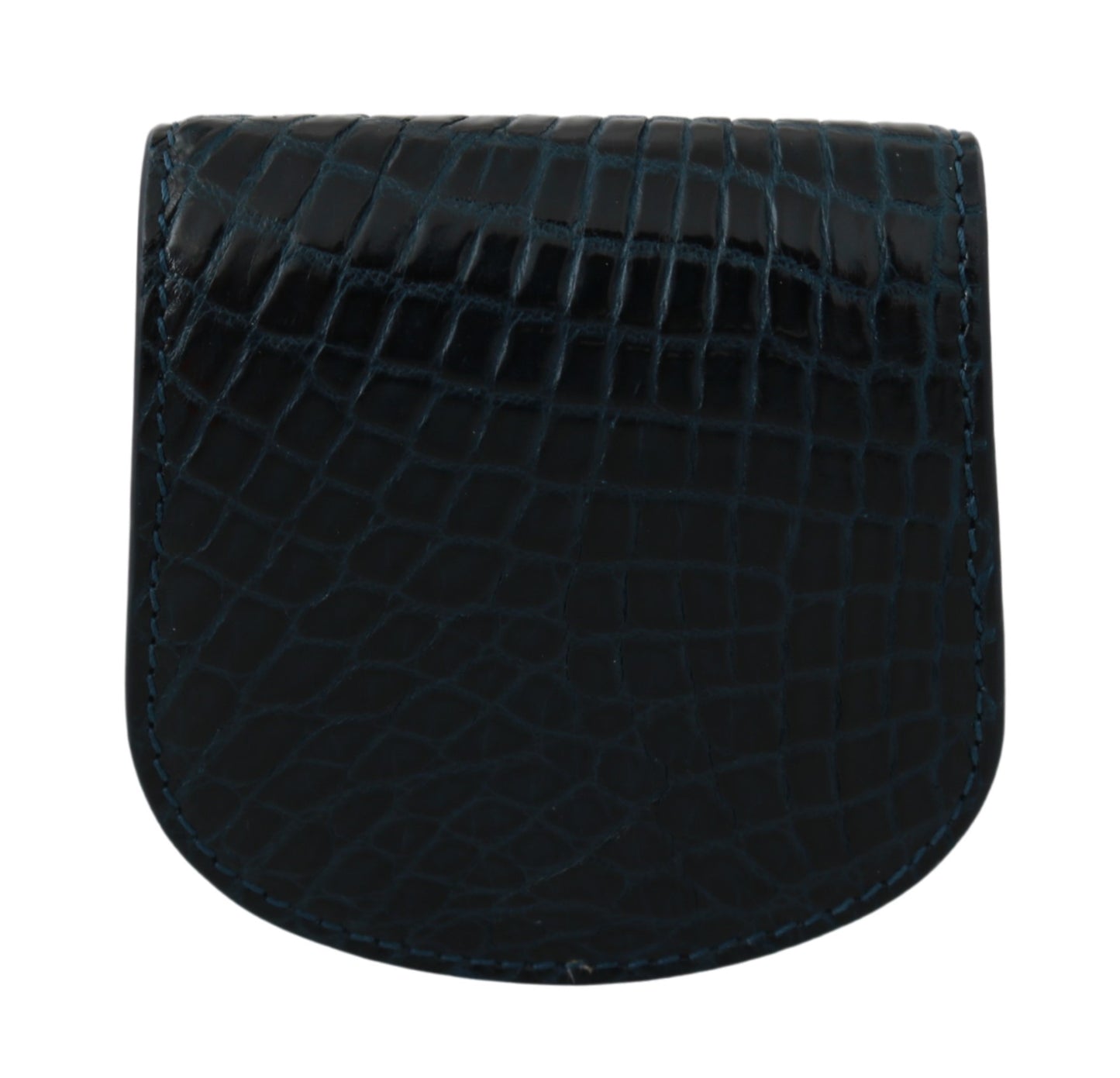 Blaue exotische Häute Kondom Fall Halter Tasche