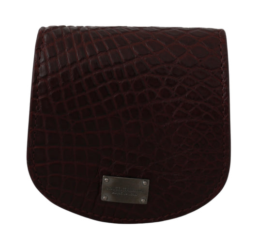 Brauner Exotenhaut-Taschenkondom-Etui-Halter