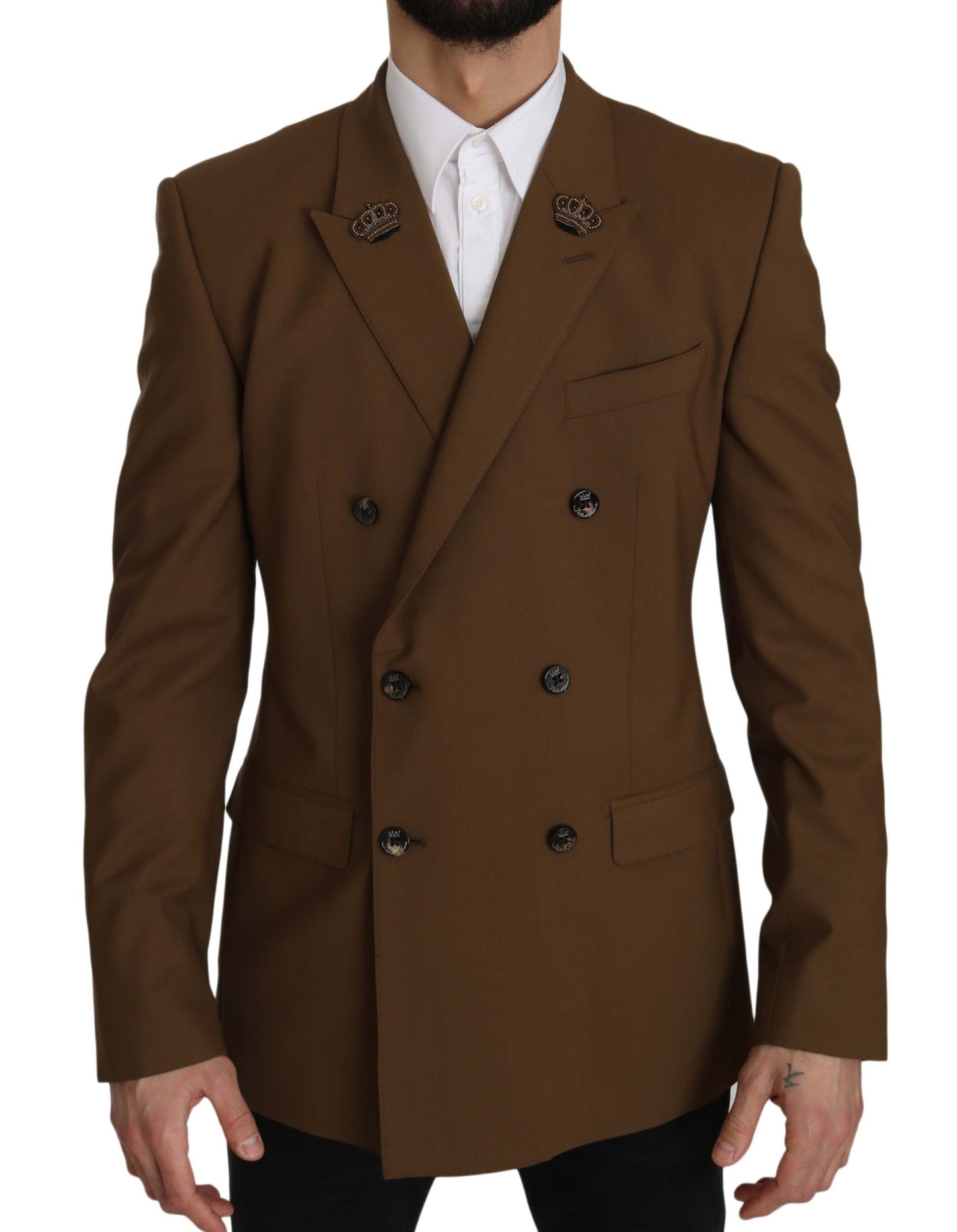 Brauner Wollsack Royal Crown Blazer