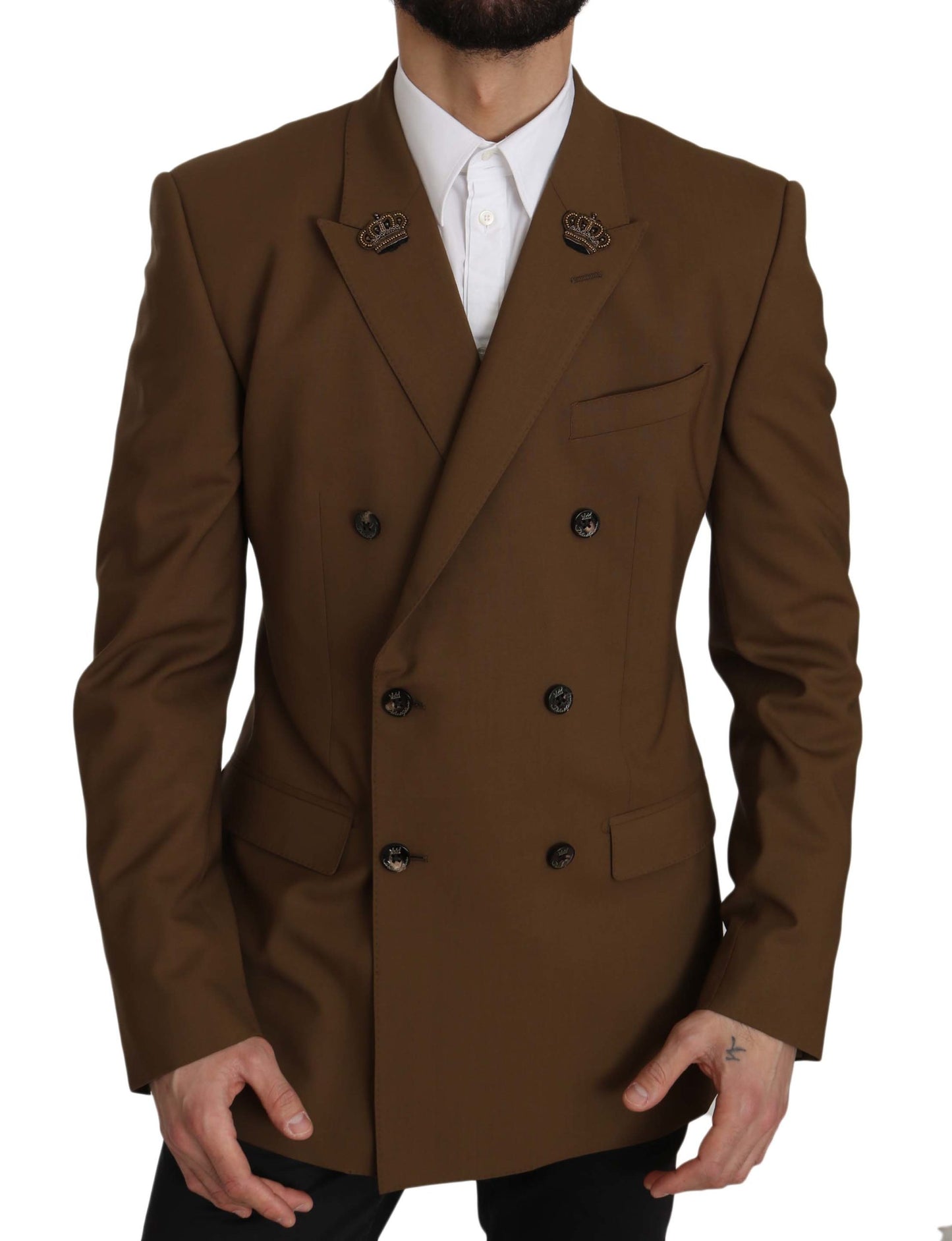 Brauner Wollsack Royal Crown Blazer
