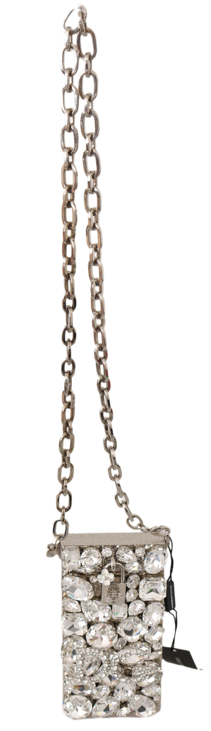 Cross Body Silber Kristall Messing Kristall Geldbörse