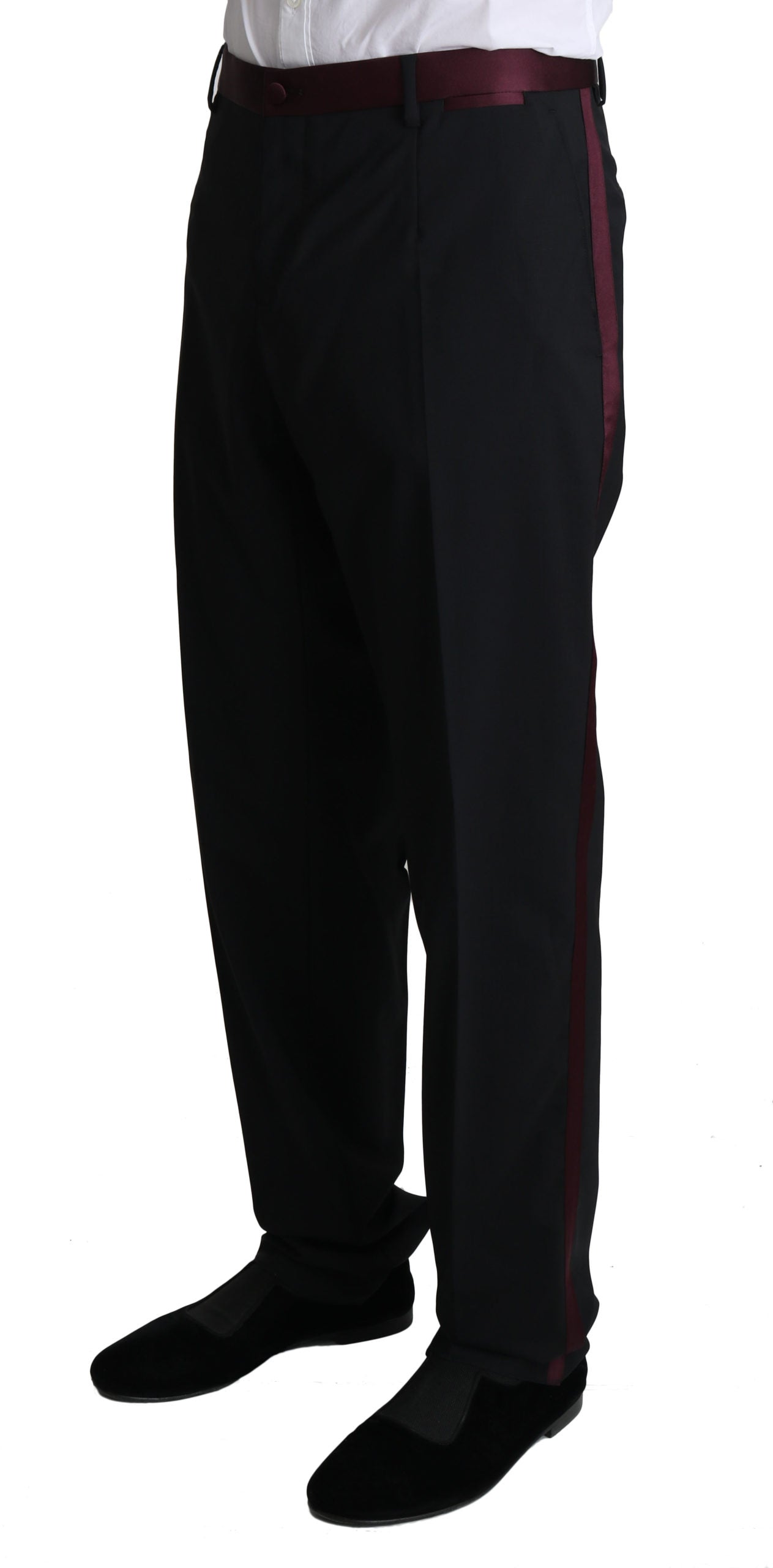 Schwarzer Slim Fit 3 Stück MARTINI Anzug