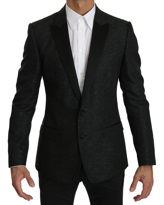 Schwarzer Slim Fit Einteiler MARTINI Blazer