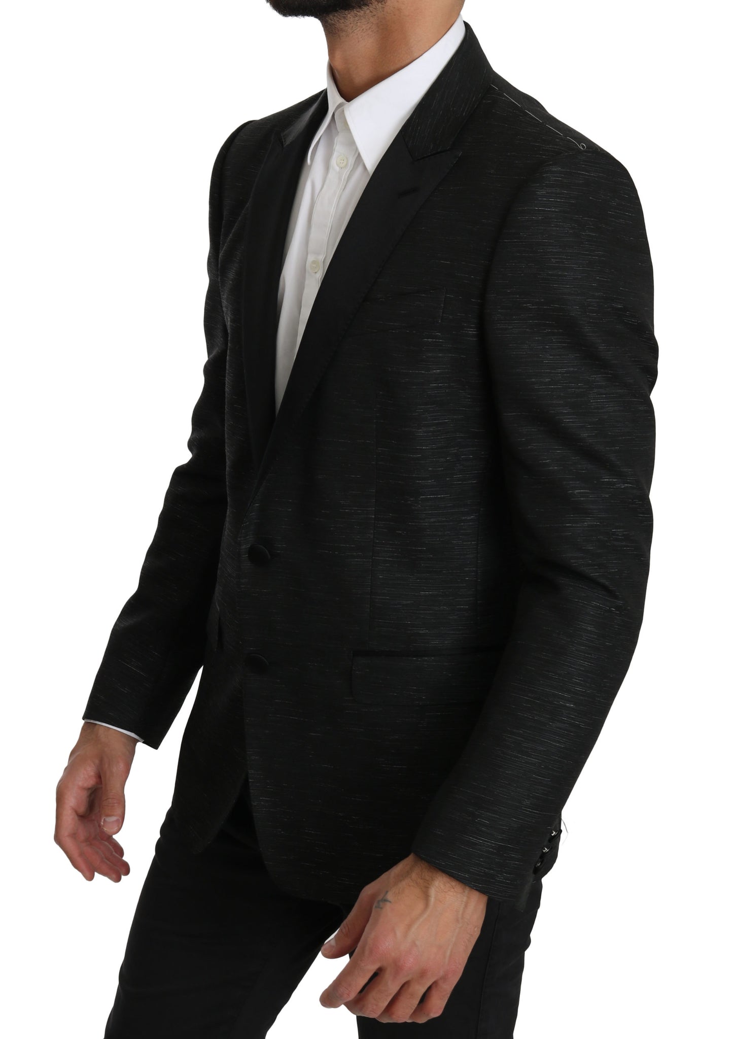 Schwarzer Slim Fit Einteiler MARTINI Blazer