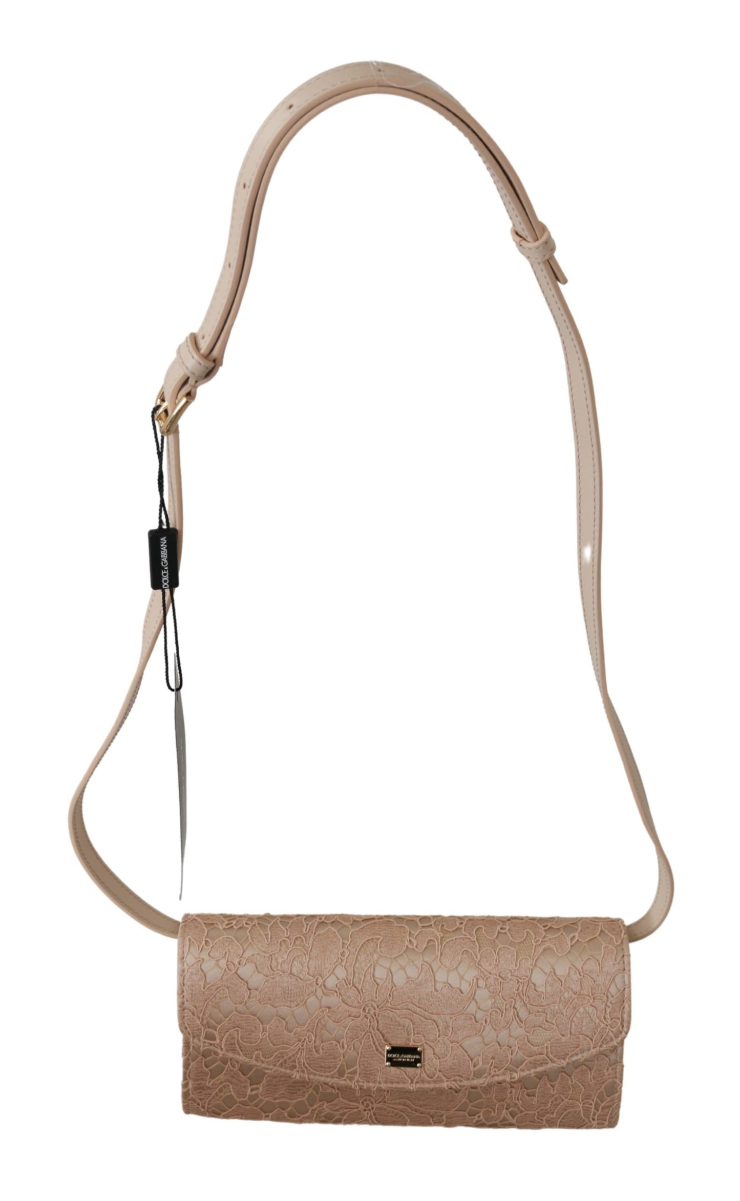 Creme Floral Spitze Abend lange Kupplung Borse Baumwolltasche