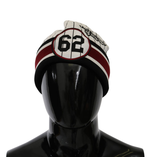 Weißer I'm The King of My Life Beanie Baumwollmütze