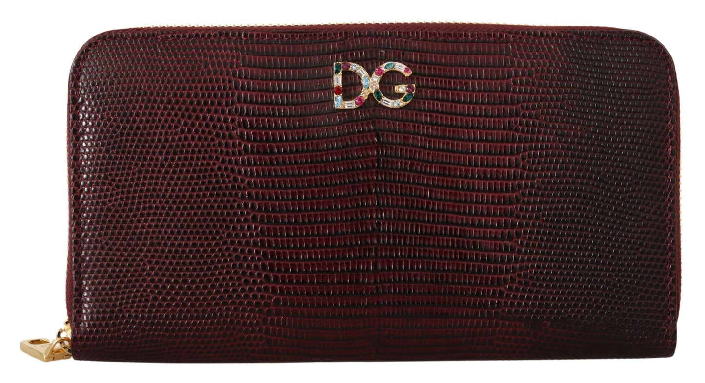 Bordeaux Karteninhaber Rechnung Münze Continental Leder Brieftasche