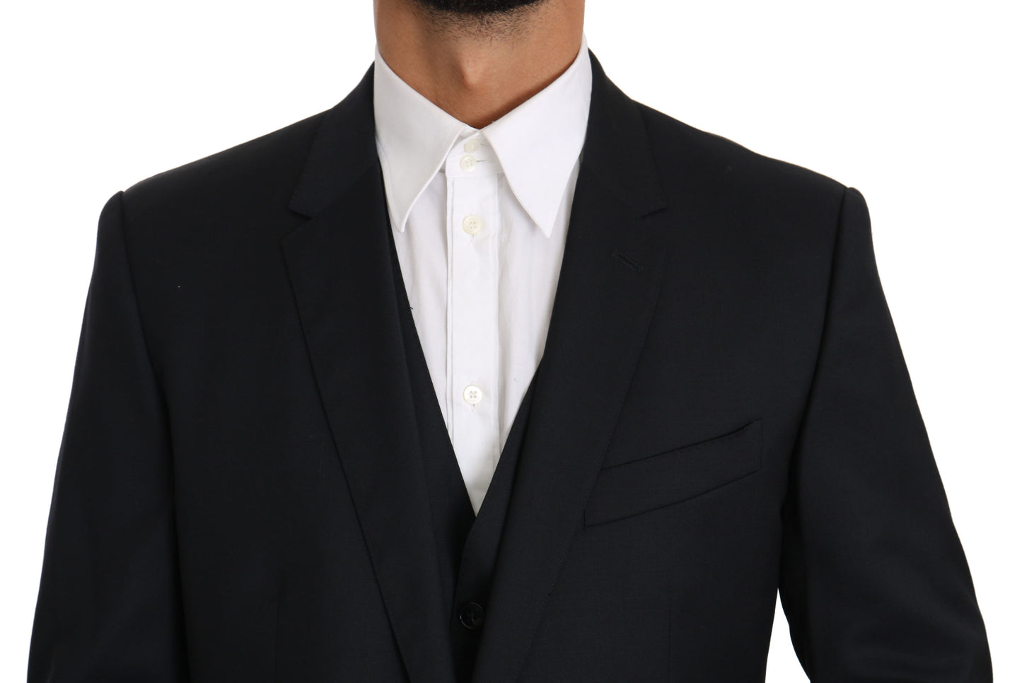 Blaue zweiteilige Weste Jacke MARTINI Blazer