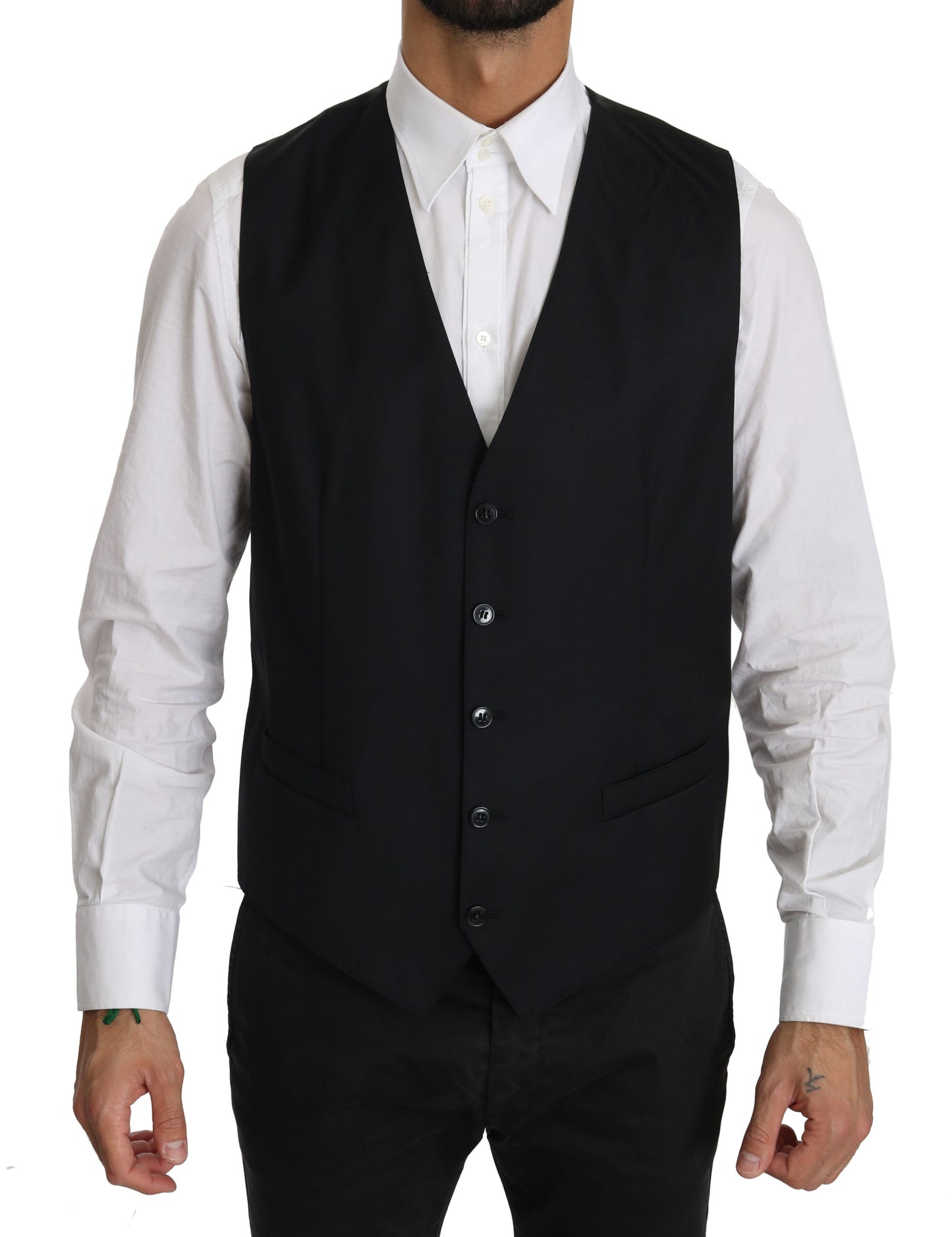 Blaue zweiteilige Weste Jacke MARTINI Blazer