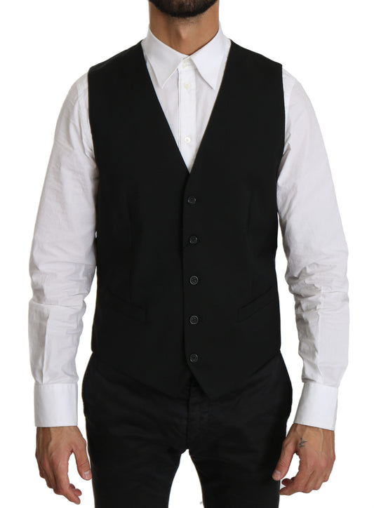 Schwarze Weste Formal Gillet STAFF Weste Kleid