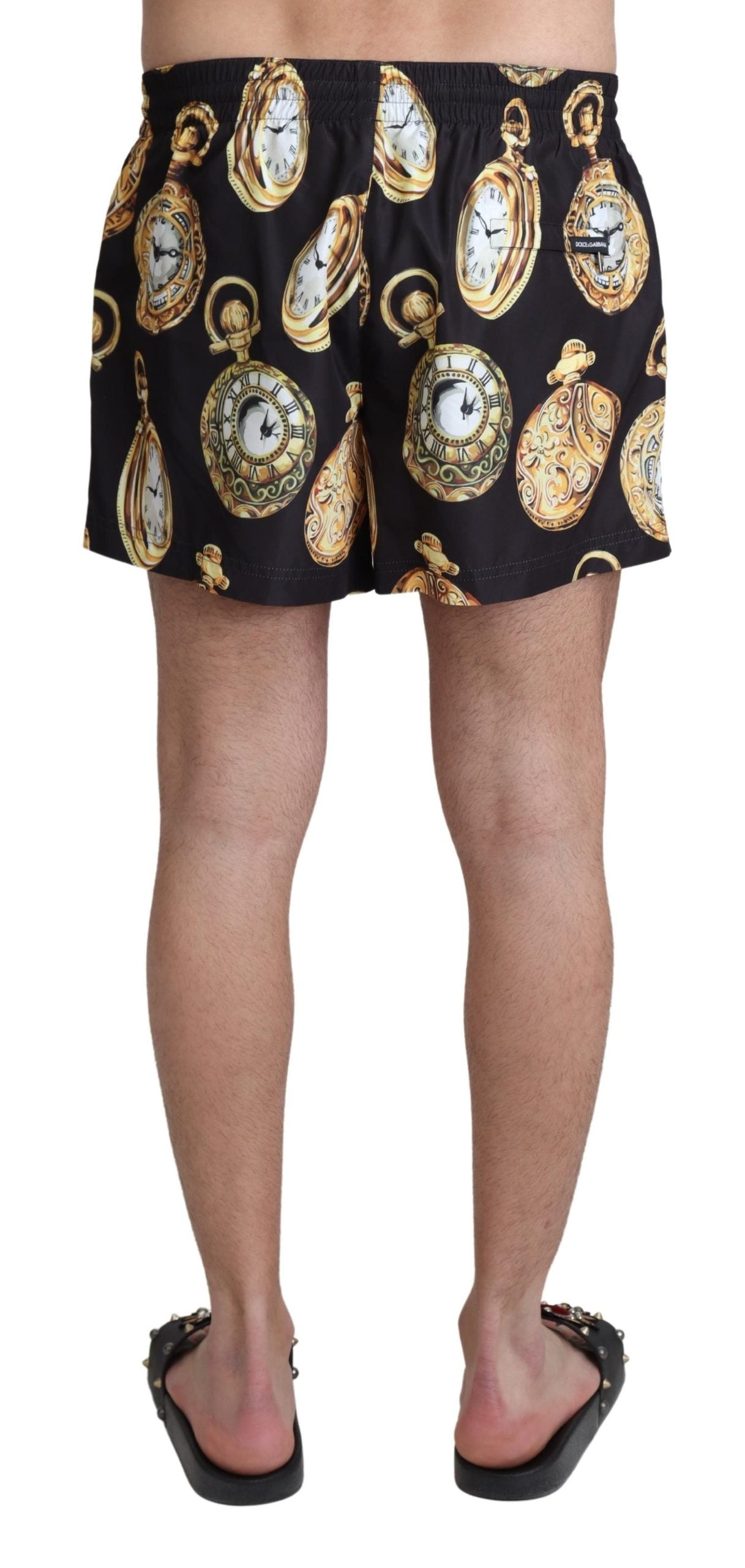 Black Gold Watch Beachwear Shorts Badeshorts