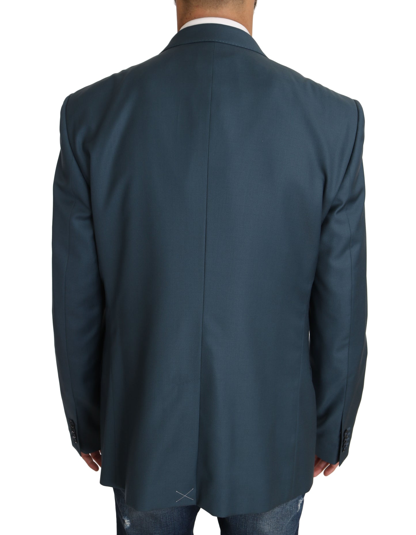 Blazer Weste 2 Stück Blau MARTINI Wolle