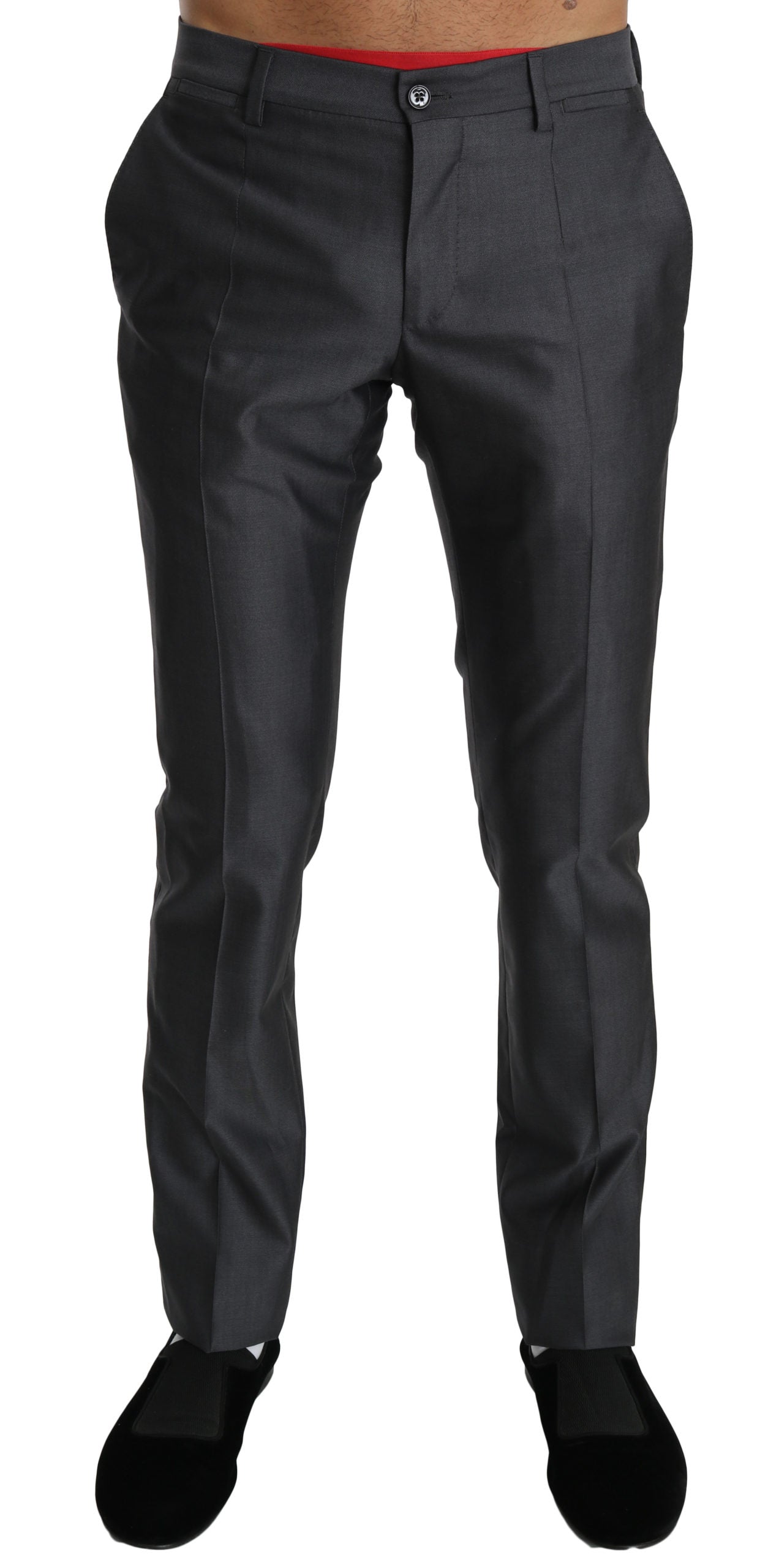 Wolle Grau Kleid Formelle Hose Männer Hose