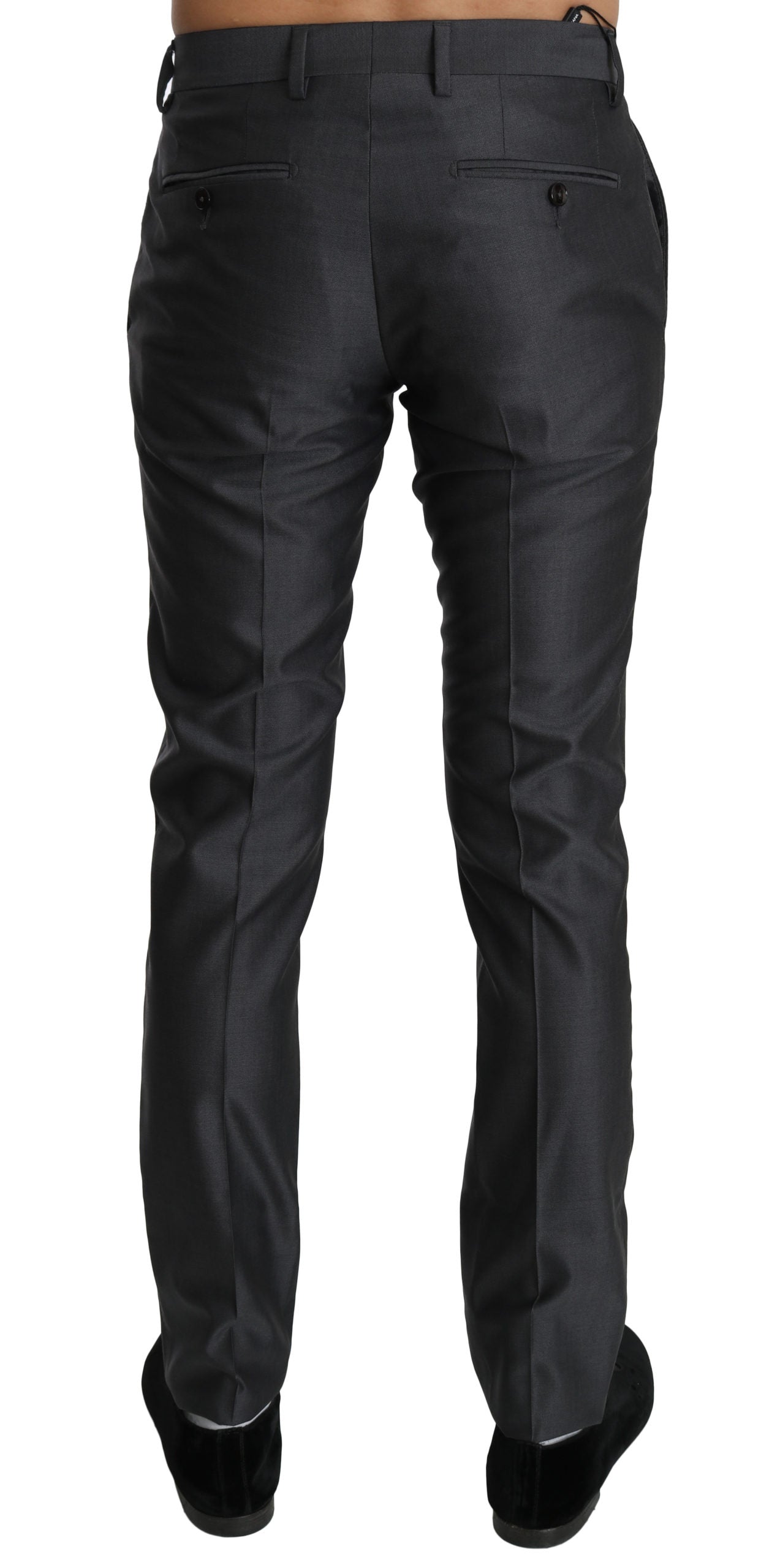 Wolle Grau Kleid Formelle Hose Männer Hose