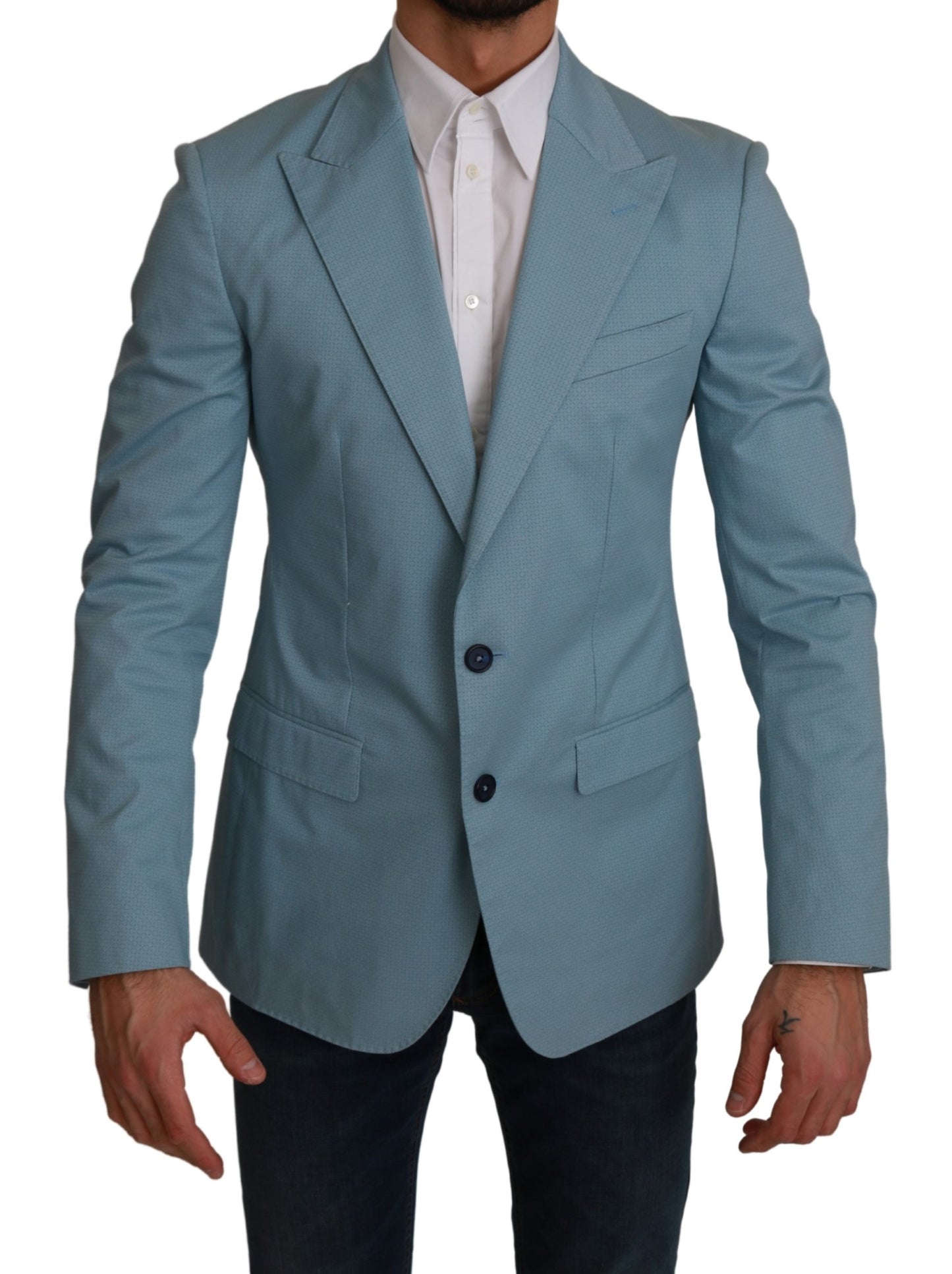 Blauer Slim Fit Mantel Jacke MARTINI Blazer