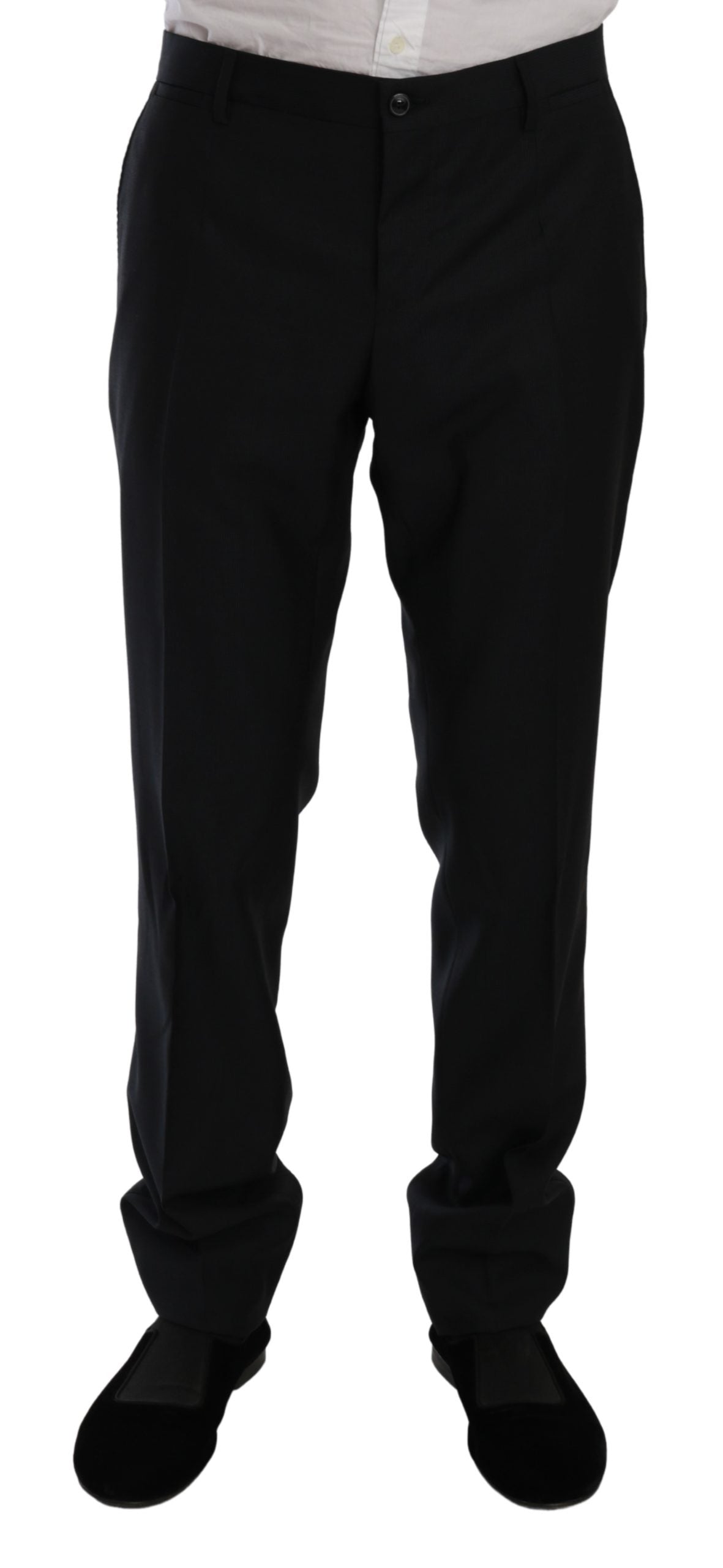 Blauer doppelreihiger 3-teiliger MARTINI Anzug