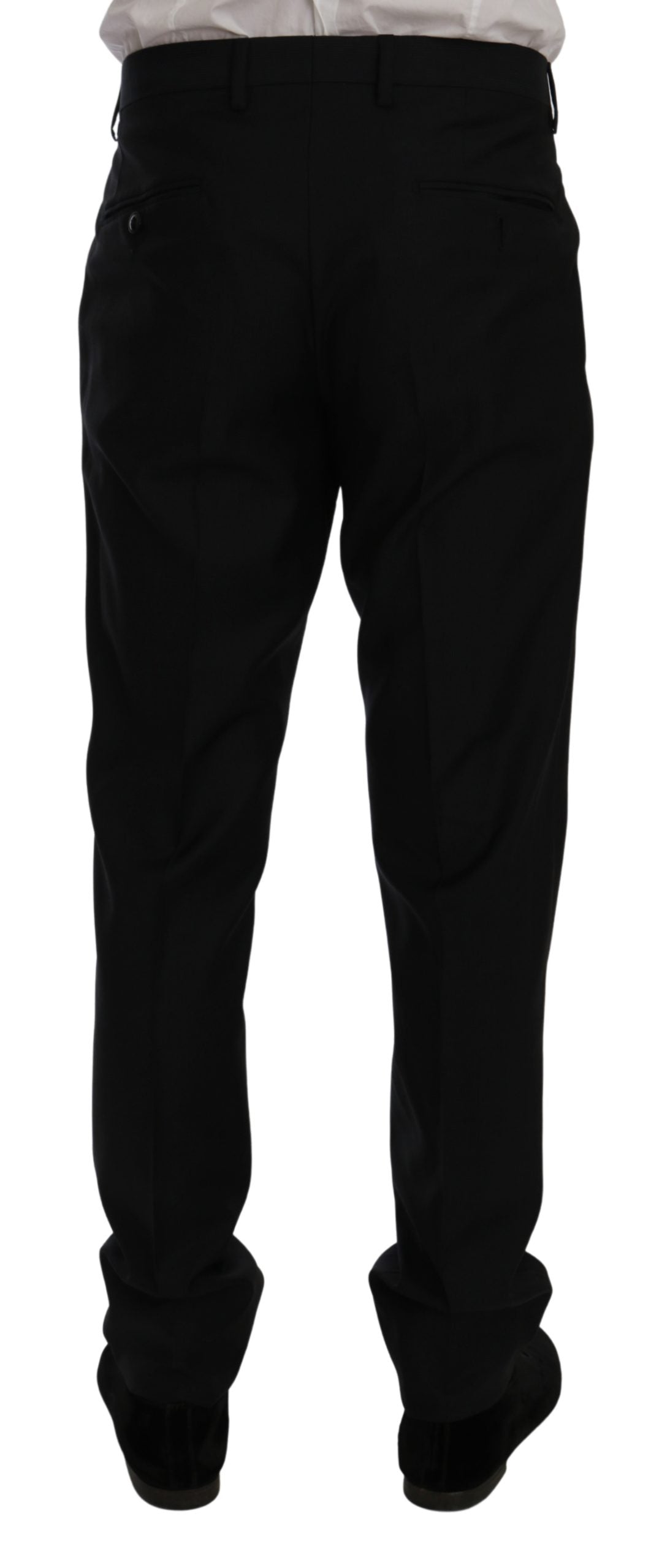 Blauer doppelreihiger 3-teiliger MARTINI Anzug