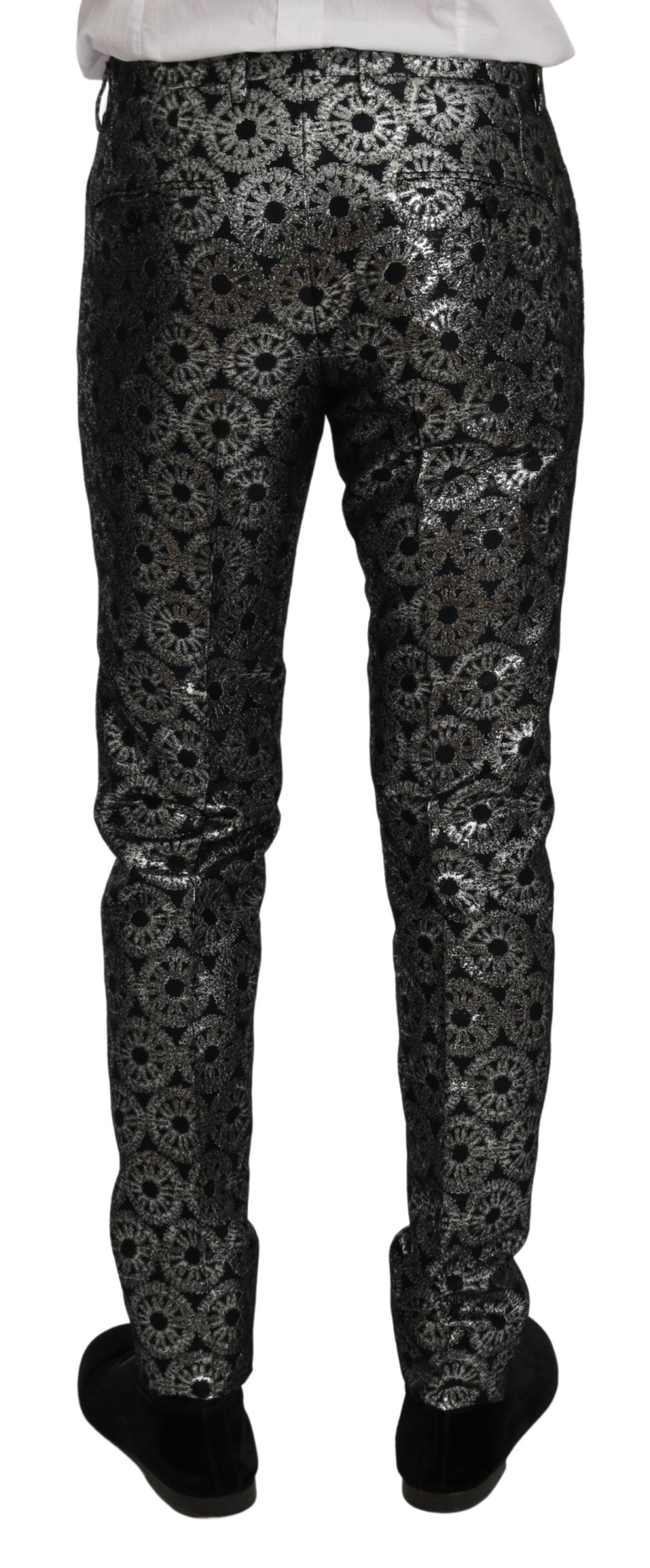 Blau Silber Slim Fit GOLD 2 Stück Anzug