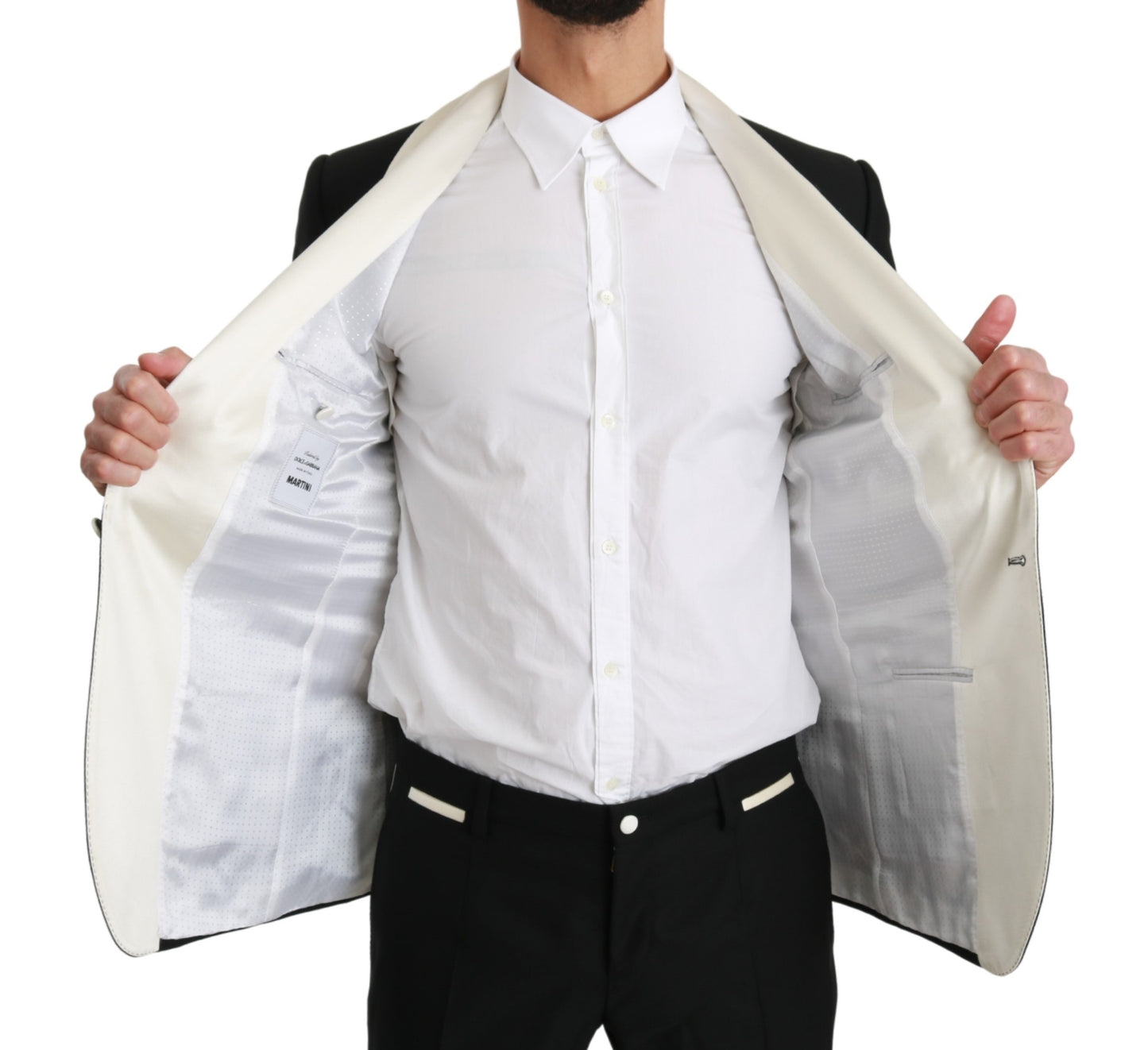 Schwarzer Wolle Royal Bee 2 Stück MARTINI Anzug