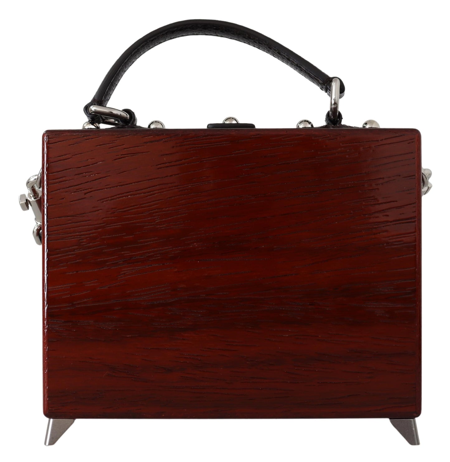 Braunes Retro TV Limited Edition Leder Handmade Geldbörse