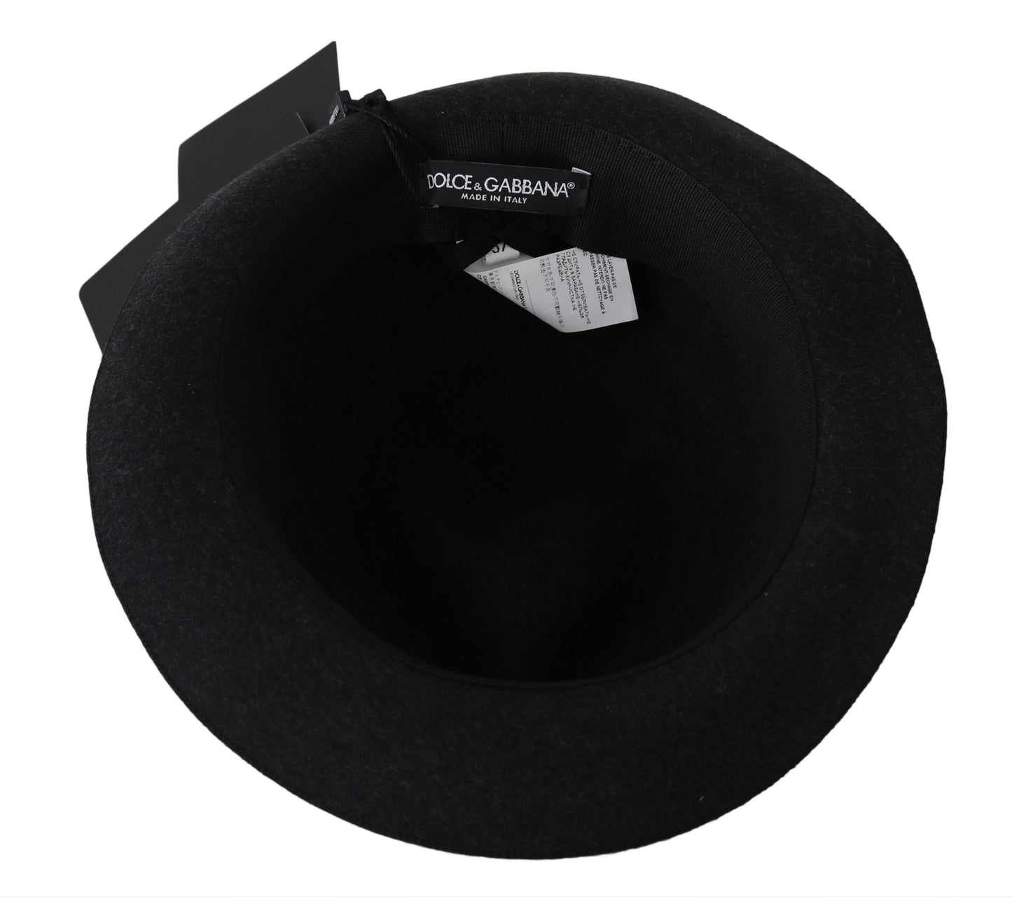 Schwarzer Krone verschönert Trilby Männer Capello Hut