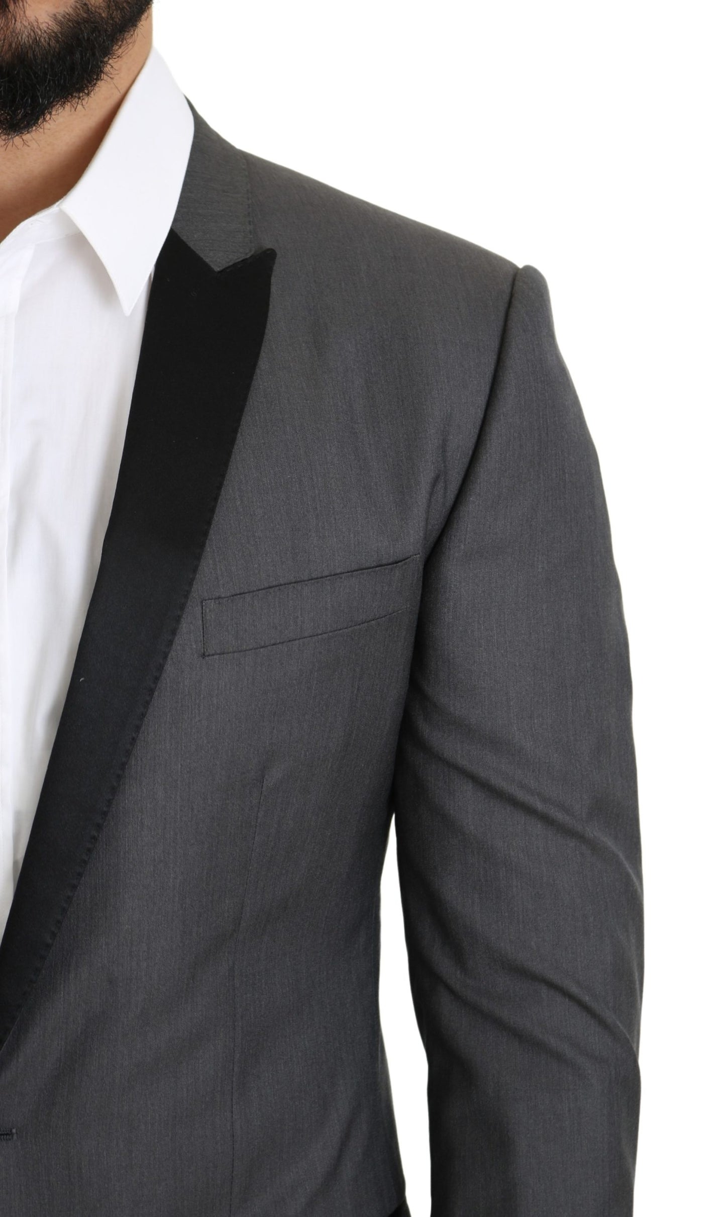 Dunkelgrauer einreihiger SARTORIA Blazer