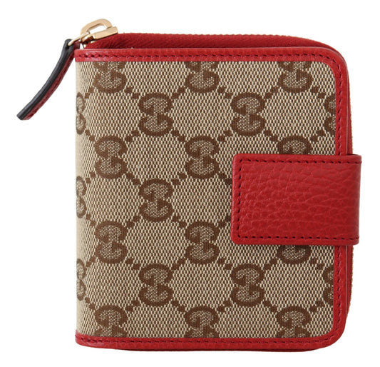 Braun & Rot Dollar Gg Compact Bifold Wallet