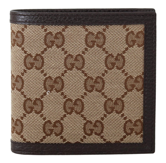 Braun GG Guccissima Muster Bifold Wallet