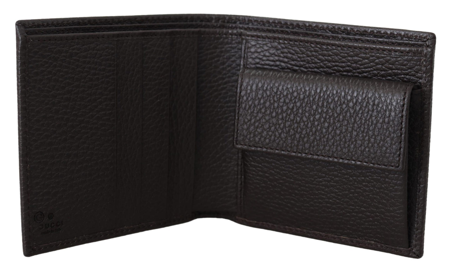 Braun GG Guccissima Muster Bifold Wallet