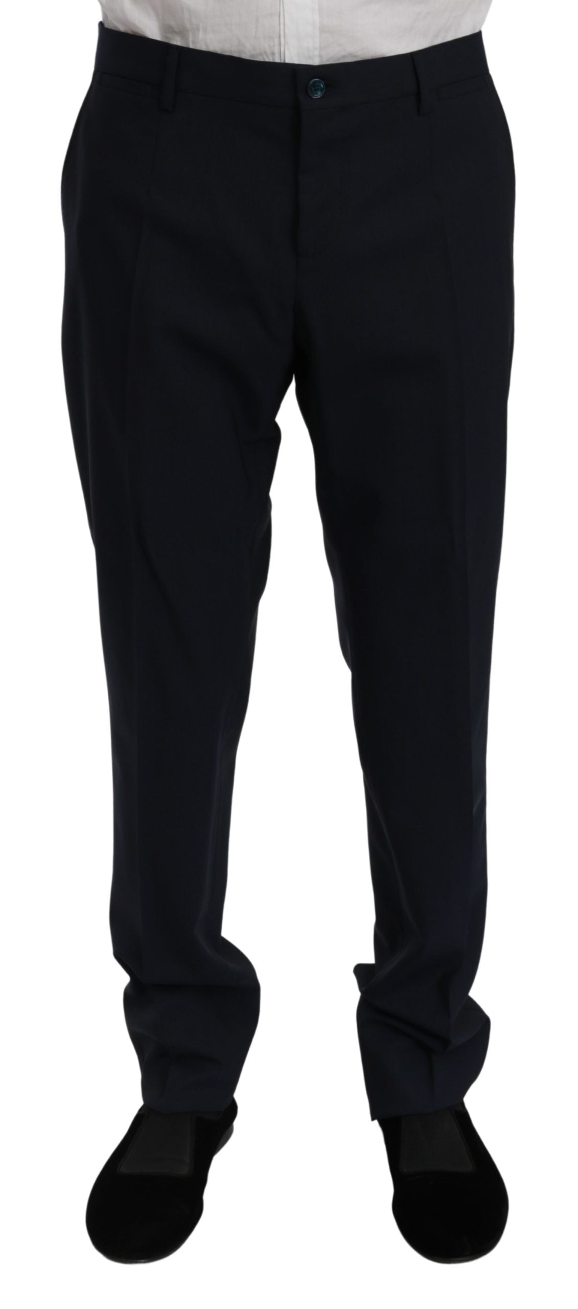 Blauer Slim Fit 3 Stück MARTINI Wollanzug