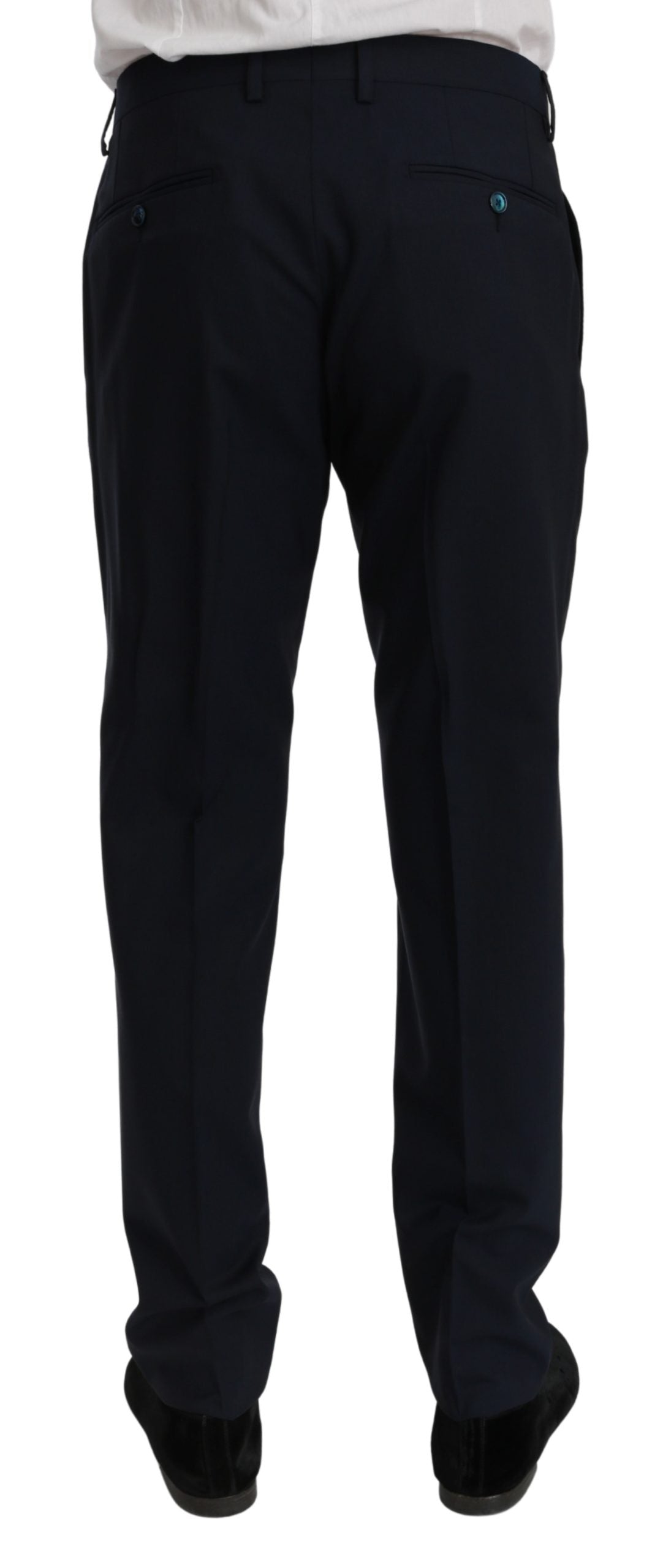 Blauer Slim Fit 3 Stück MARTINI Wollanzug