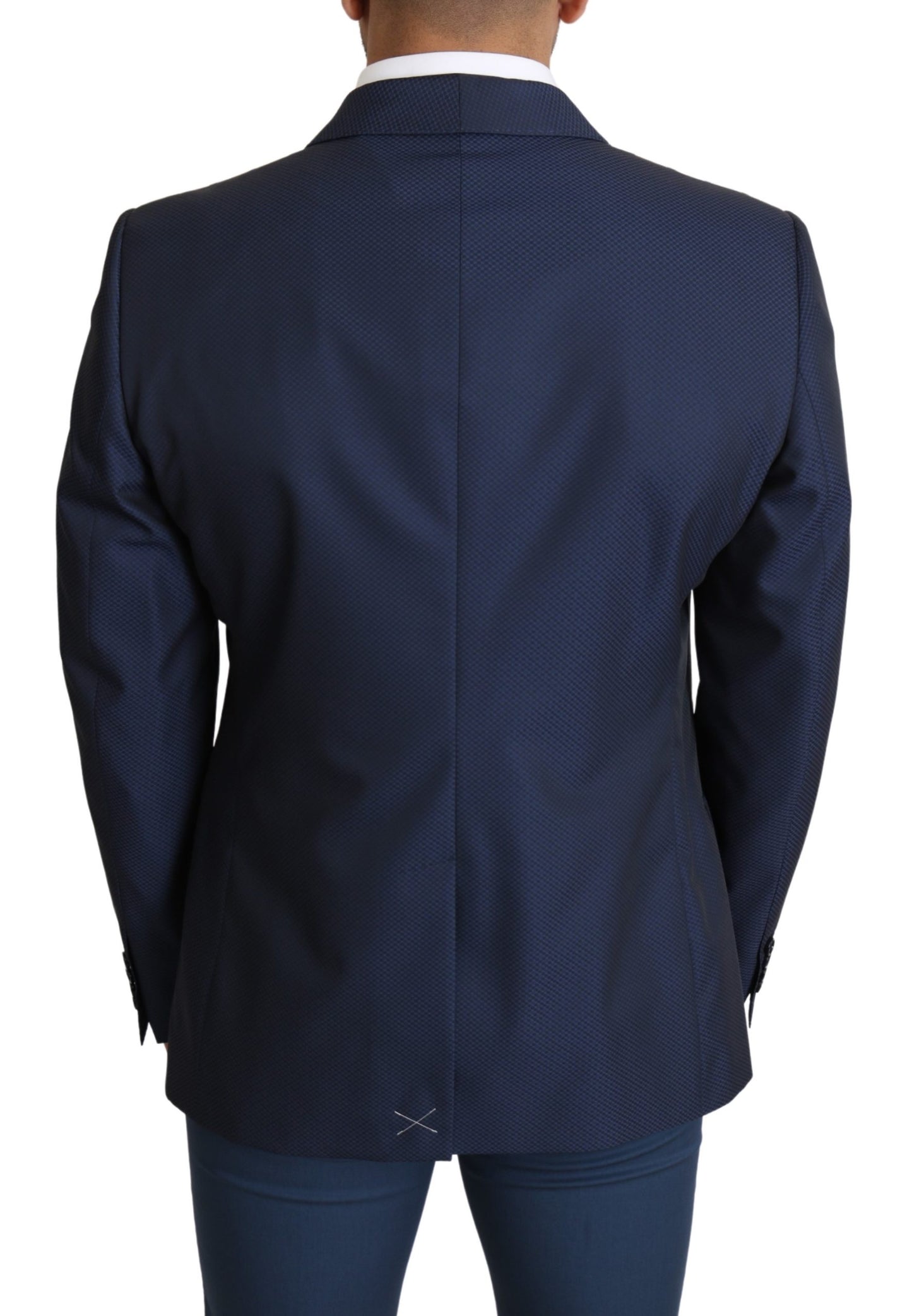 Blauer schmaler einreihiger MARTINI Blazer