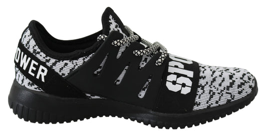 Weiß Polyester Läufer Joice Turnschuhe Schuhe