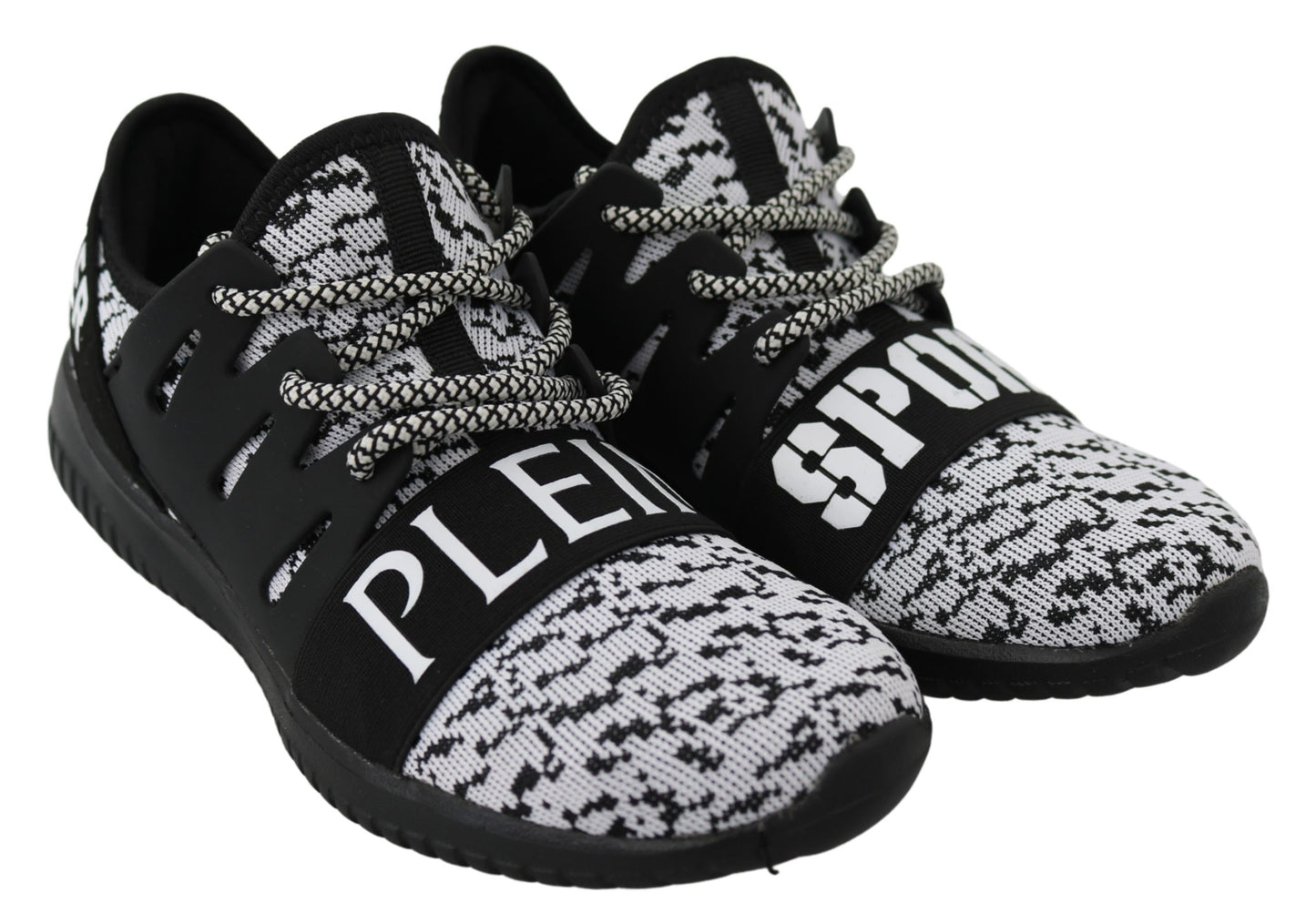 Weiß Polyester Läufer Joice Turnschuhe Schuhe