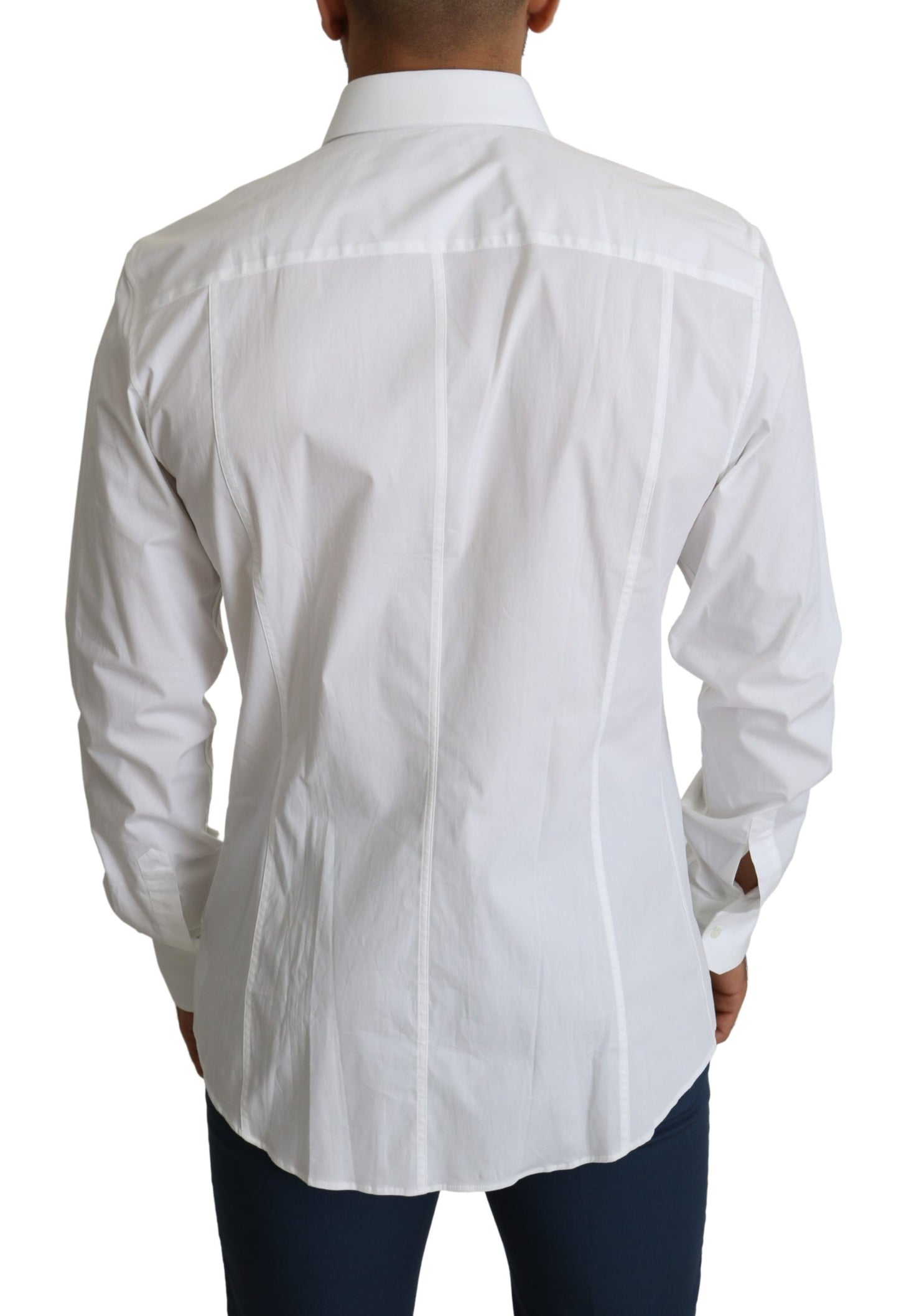 Weißes formelles Oberteil SICILIA Baumwollhemd