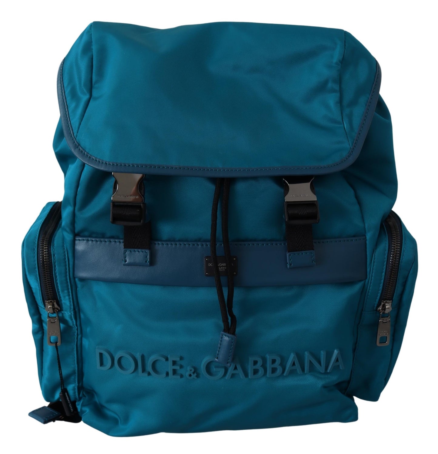 Blau Grün Nylon Schule Reise Rucksack