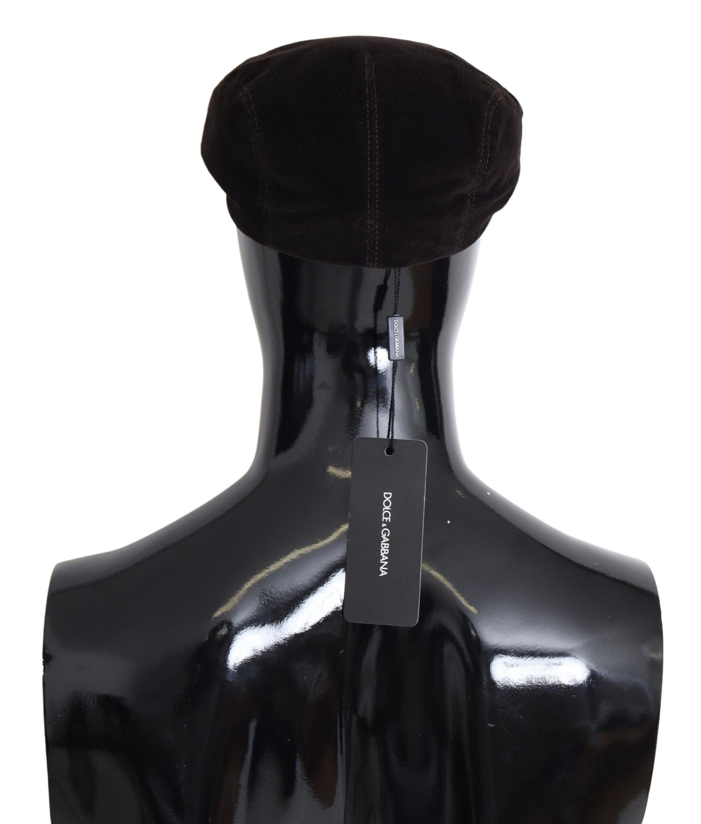 Braun Baumwolle Logo Newsboy Cap Männer Cabbie Hut