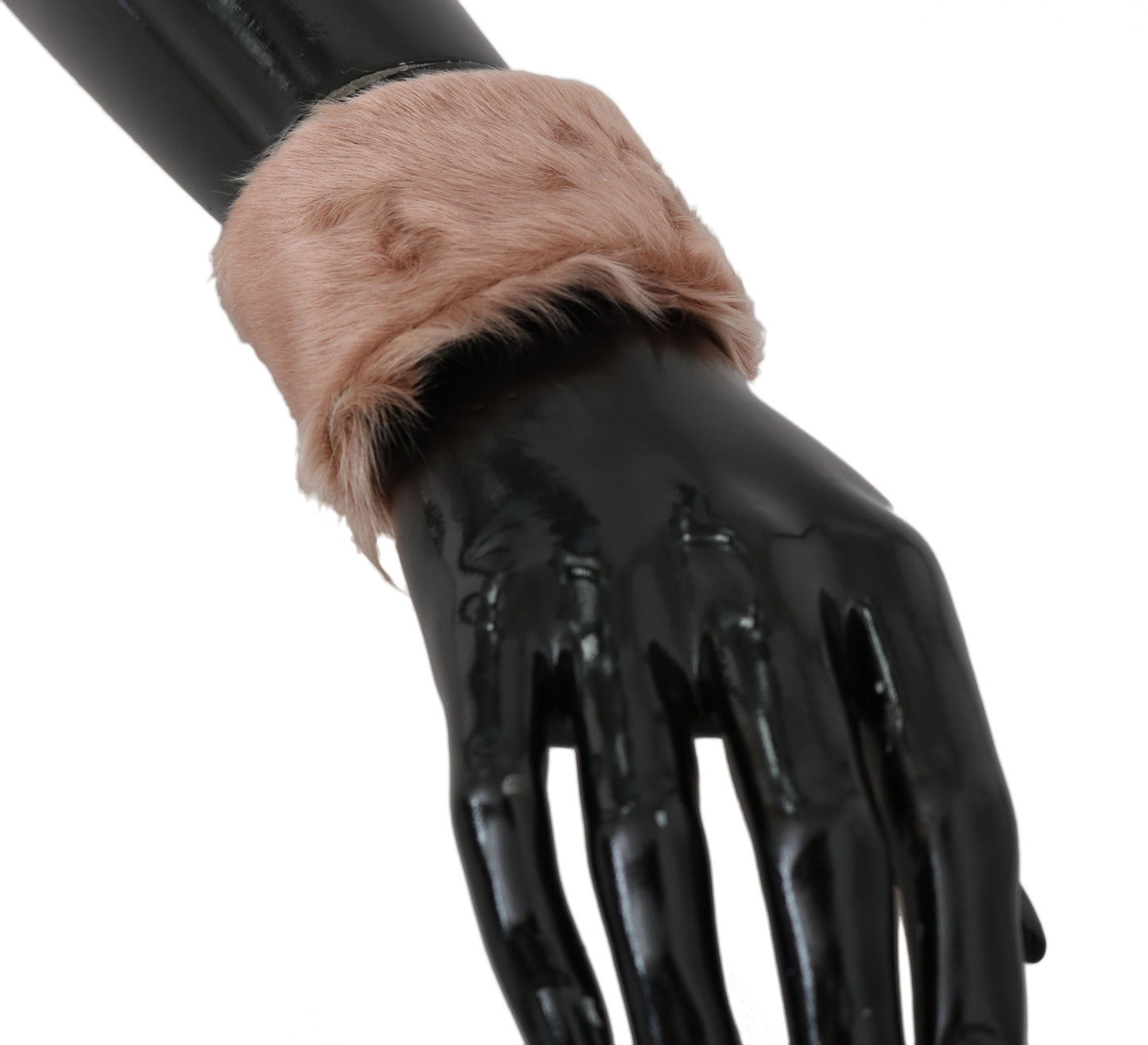 Beige Manschette Frauen 100% Lammfell Armband