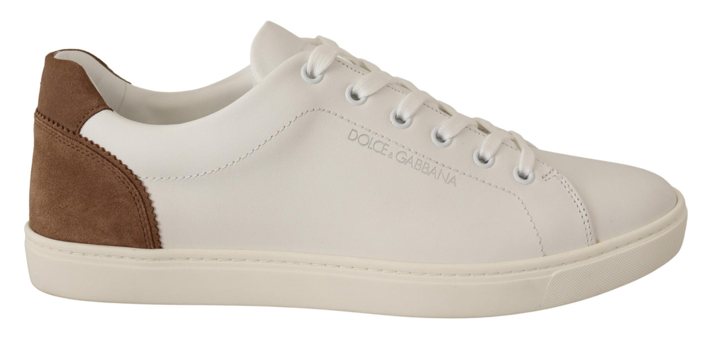 Weiß Leder Wildleder Low Top Turnschuhe Schuhe