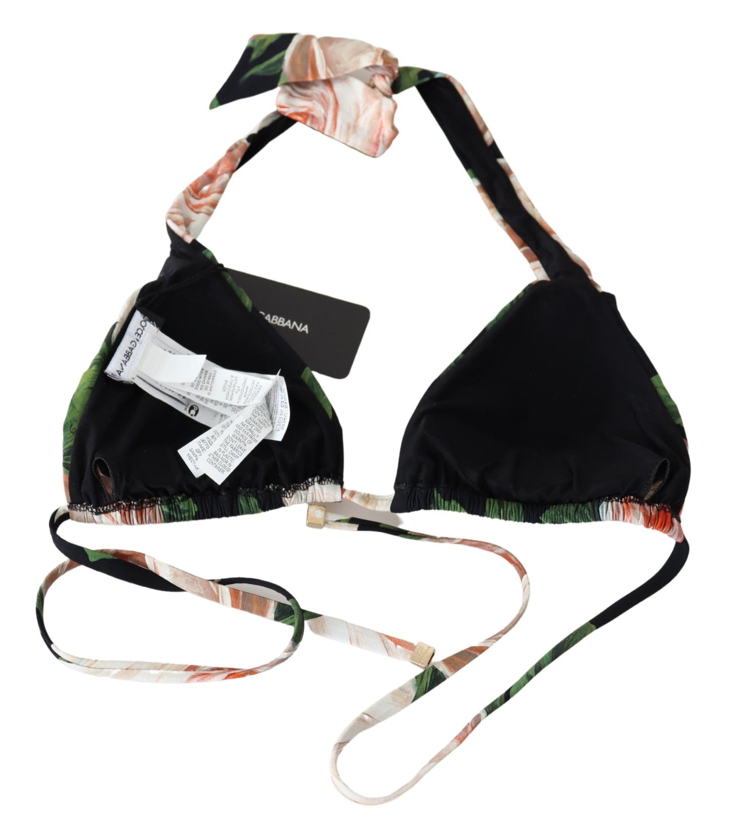 Bikini-Oberteile mit Blumendruck und mehrfarbig