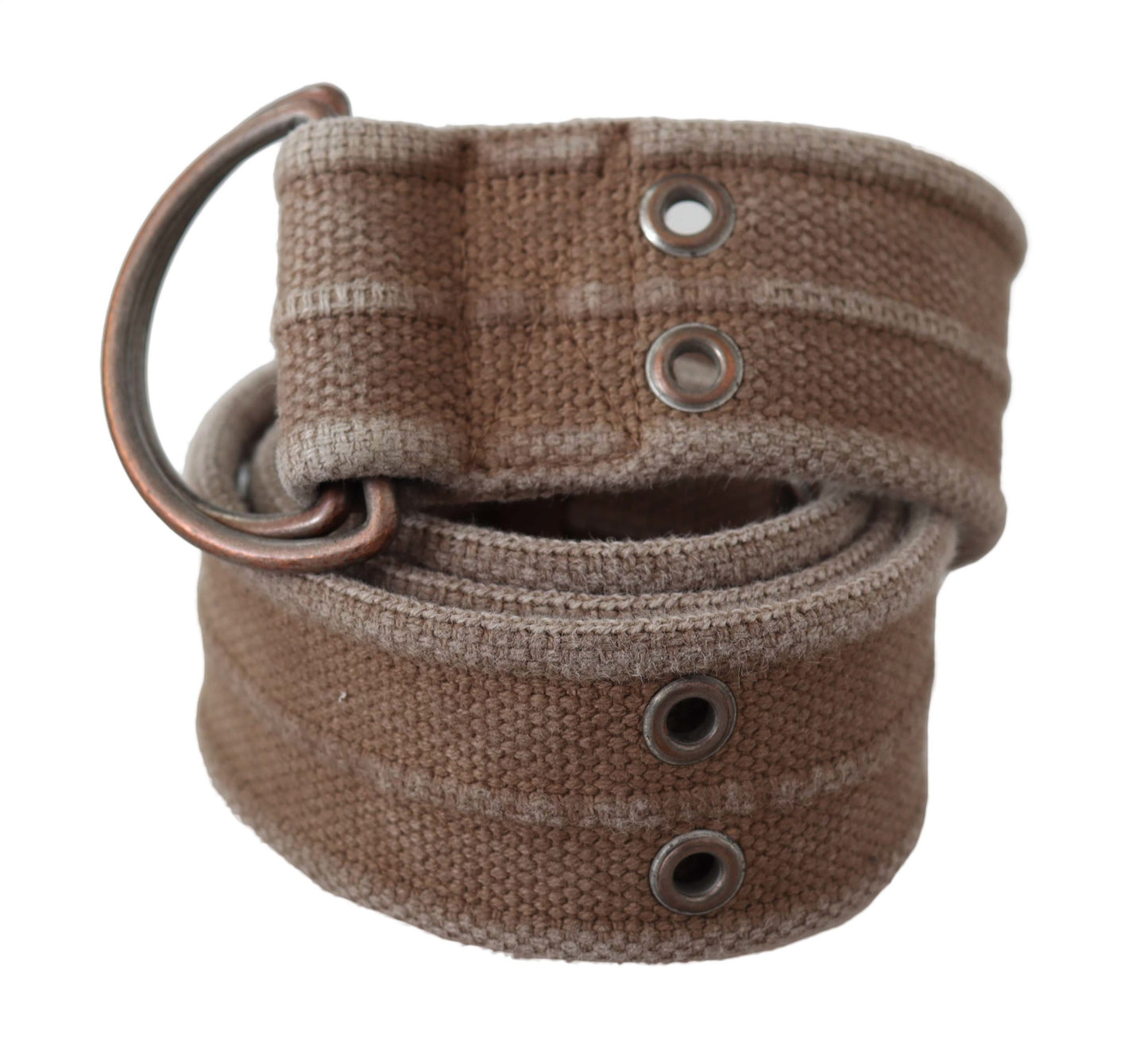Beige Leder Logo Gürtel Sling Cintura Schnalle Gürtel